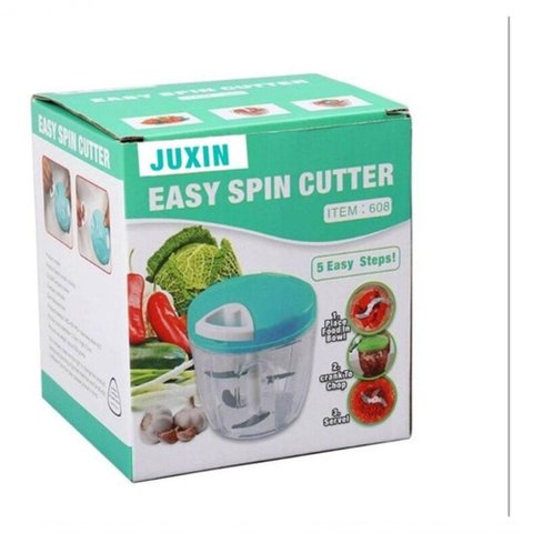 Triturador Picador Alho Cebola Easy Spin Cutter