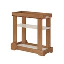 Ver imagem 4 de Carrinho Bar 1 Prateleira Cinamomo/off White Rose Artely