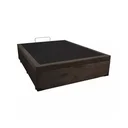 Ver imagem 1 de Base Box Baú Casal Suede:marrom