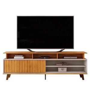 Rack para Salas Flow - Élpis Móveis - Bali/cedro