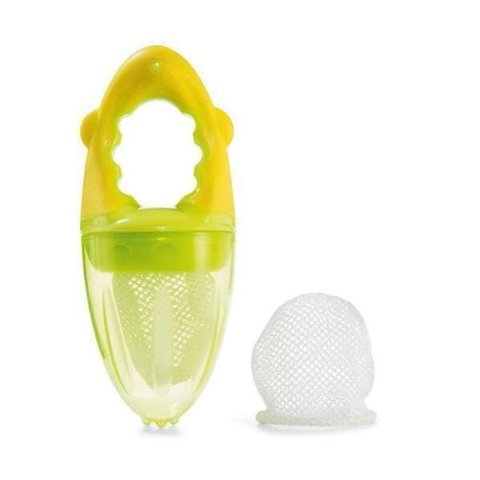 Alimentador Porta Frutinha De Rede Verde 6M+ - Chicco