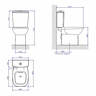 Kit Flex Bacia Sanitária Acoplada com Caixa e Assento Kp380 Deca Branco - 5