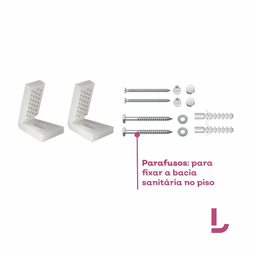Kit Flex Bacia Sanitária Acoplada com Caixa e Assento Kp380 Deca Branco - 8