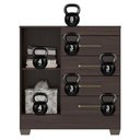 Ver imagem 3 de Cômoda Montevideu Café Touch com Pés - Demóbile