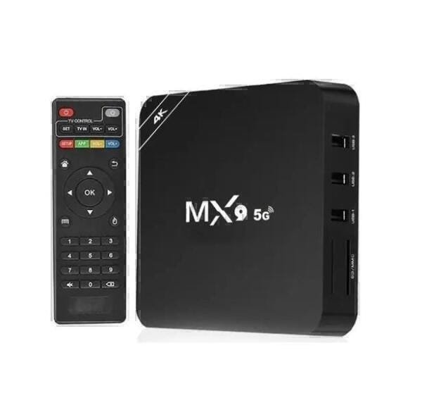 TV Box 4K Mx9 Pro 5G K4 Android 12 8Gb 128Gb Wi-Fi 2,4/5G - 1