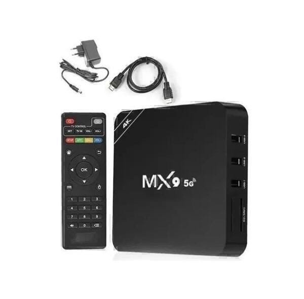 TV Box 4K Mx9 Pro 5G K4 Android 12 8Gb 128Gb Wi-Fi 2,4/5G - 2