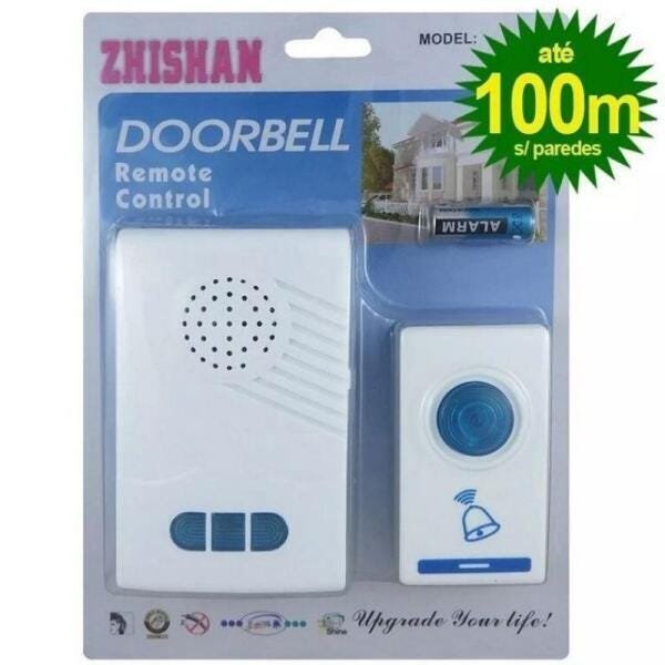 Campainha Residencial Sfio Doorbell Wifi 36 Toques Wireless - 4