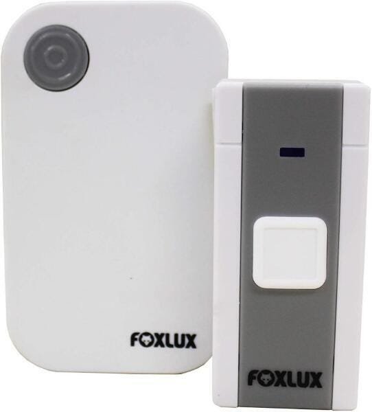 Campainha Digital Foxlux Fx-Cad 6 sem Fio 36 Toques Branco - 1