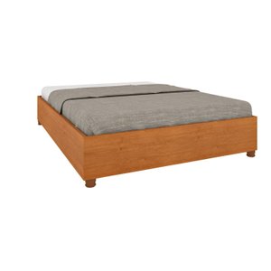 Cama Box Casal em MDP 193cm x 144cm Grécia Espresso Móveis