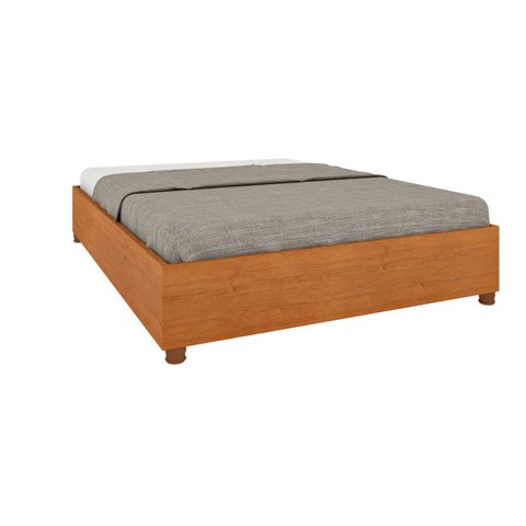 Cama Box Casal em MDP 193cm x 144cm Grécia Espresso Móveis