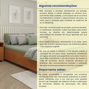 Ver imagem 6 de Cama Casal em MDP 193cm x 144cm Grecia Yescasa Marrom/Cinamomo