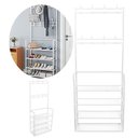 Ver imagem 1 de Rack Spaateira Arara Roupa Sapato Tenis 4 Andares Porta Objeto Gancho Organizador Pendurar Multiuso