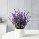 Ver mais imagens de Buquê de Lavanda Artificial Premium Roxo 38cm Decoração Elegante e Realista