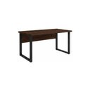 Ver imagem 4 de Mesa Escritório Pé Quadro 1,50x0,60m - s/ Gavetas - Marsala/Preto - 25472