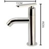 Torneira Lavatório Banheiro Mesa Toillet Lavabo ABS 1/4 - 4