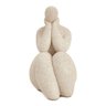 Escultura Decorativa Mulher em Polirresina Bege - Mart - 2