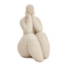 Ver imagem 1 de Escultura Decorativa Mulher em Polirresina Bege - Mart