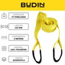 Ver imagem 2 de Cinta Fita de Reboque e Arraste 70 ton x 3 metros plana - Caminhão / Trator / 4x4 / Trilhas / Off ro