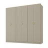 Guarda-roupa Casal 100% Mdf 6 Portas Brescia - 2