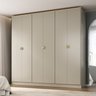 Guarda-roupa Casal 100% Mdf 6 Portas Brescia - 1
