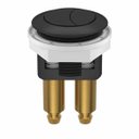 Ver imagem 1 de Botão Duplo Acionamento para Caixa Acoplada Black Matte - Si.51.bl.mt
