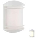 Ver imagem 5 de Jogo 6 Arandelas Luminária Branca para Parede Externa Jardim Lente Fosca Elegance Dital