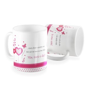 Caneca quero dizer o quanto sou feliz mae