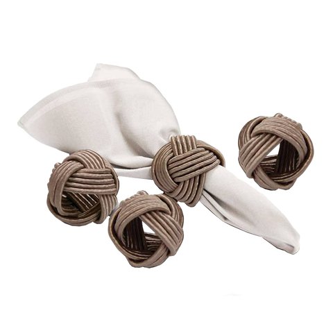 Conjunto Argolas Porta Guardanapo 4pcs Fendi Yoi 8108660016