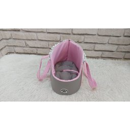 Bolsa de Cachorro Alça Almofada Removível Porta Caca Pet Transporte Mochila para Passeio G - 3