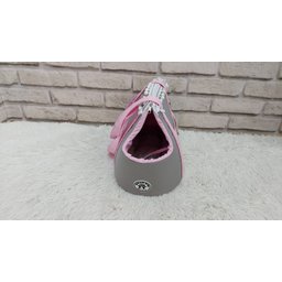 Bolsa de Cachorro Alça Almofada Removível Porta Caca Pet Transporte Mochila para Passeio G - 5
