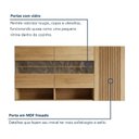 Ver imagem 4 de Cozinha Completa Modulada 2 Peças 6 Portas 1 Gaveta Cristal Cinza/Cinamomo/Grafite