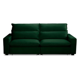 Sofá Retrátil e Reclinável 2 Lugares 2,60m Andreza Veludo Lansofbr