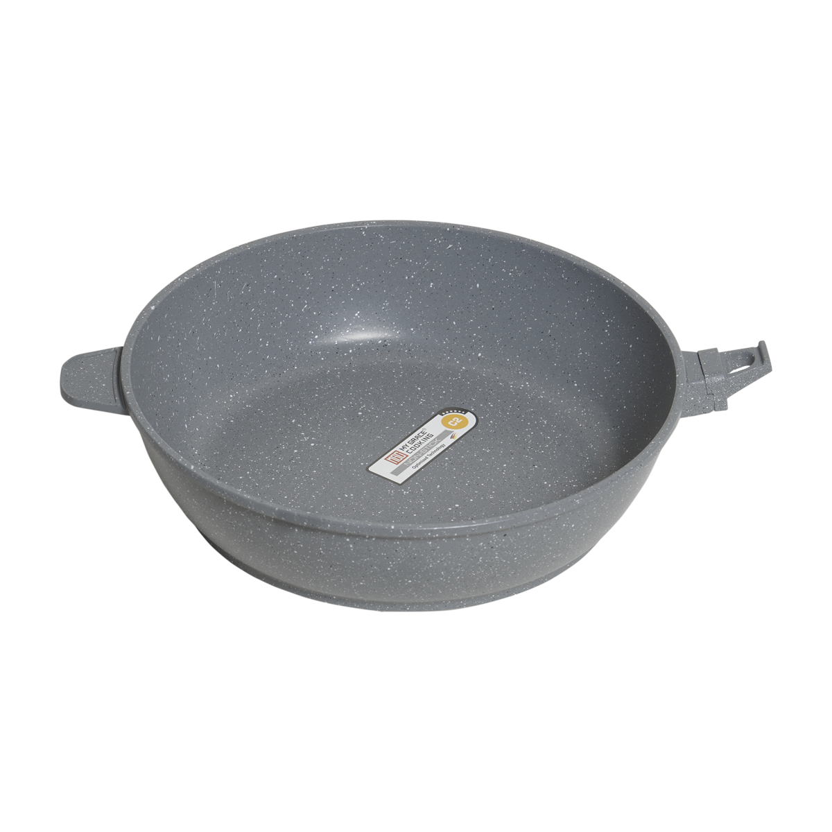 Frigideira Forno/fogão Antiaderente Revestimento Mármore Cerâmico 28cm Cinza Cabo Removível - 9