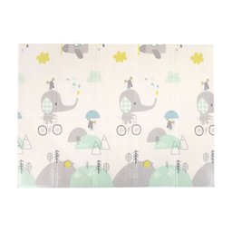 Tapete Tatame Infantil Dupla Face Alfabeto Circo 150cm X 200cm Kapazi - 10