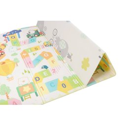 Tapete Tatame Infantil Dupla Face Alfabeto Circo 150cm X 200cm Kapazi - 9