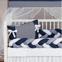 Ver imagem 3 de Kit Berço 11 Un Azul Marinho Segurança E Beleza Para O Berço