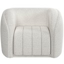 Ver imagem 5 de Kit Sofá 5 Lugares para Sala 332cm com 02 Poltronas Lazio M03 Bouclê Branco - Lyam Decor