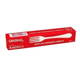 Garfo de Sobremesa América Kit com 12 Und - 2