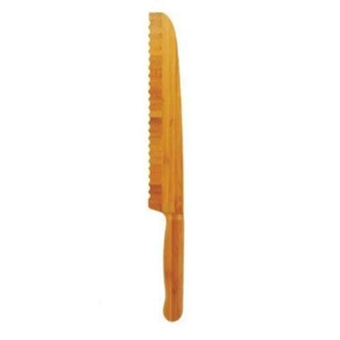 Faca para Pão em Bambu 32cm I Genietti