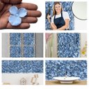 Ver imagem 7 de 21 Painel de Flores Artificiais 60x40 Ideal para Decorar Paredes de Sala e Festa