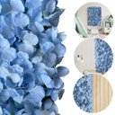 Ver imagem 6 de 21 Painel de Flores Artificiais 60x40 Ideal para Decorar Paredes de Sala e Festa