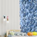 Ver imagem 1 de 21 Painel de Flores Artificiais 60x40 Ideal para Decorar Paredes de Sala e Festa
