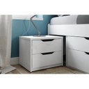 Ver imagem 4 de Mesa Cabeceira Infantil Conect c/ 2 Gavetas Branco - Santos Andirá