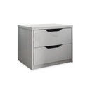 Ver imagem 1 de Mesa Cabeceira Infantil Conect c/ 2 Gavetas Branco - Santos Andirá