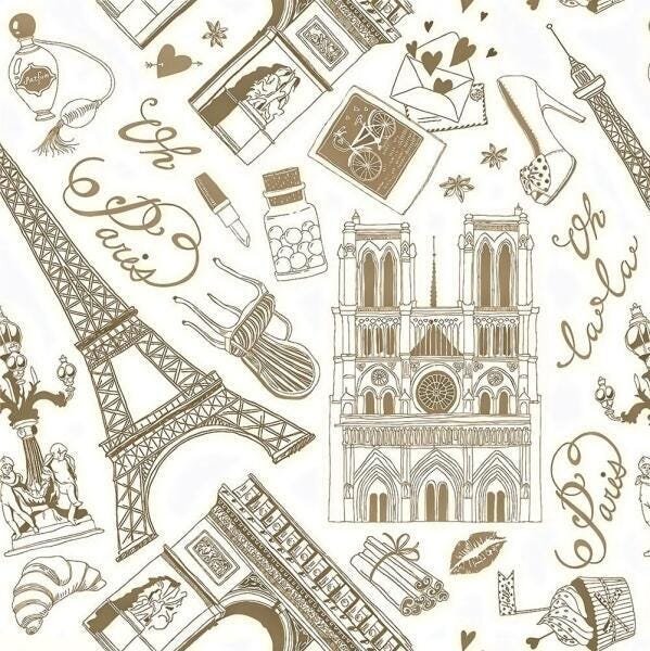 Papel De Parede Casual Paris - 1