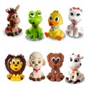 Ver imagem 1 de Kit com 8 Brinquedos De Vinil Para Bebê A Partir De 3 Meses -a