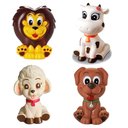 Ver imagem 3 de Kit com 8 Brinquedos De Vinil Para Bebê A Partir De 3 Meses -a