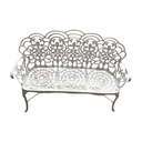 Ver imagem 1 de Banco de Jardim Jardim 3 Lugares em Alumínio Fundido Unifer Móveis