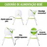 Cadeirão Booster Alimentação 4 em 1 Lily Verde Baby Style - 4