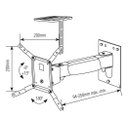 Ver imagem 3 de Suporte para Tv Led, Lcd, Plasma, 3d e Smart Tv de 10” a 37” – Sbrp231 Brasforma